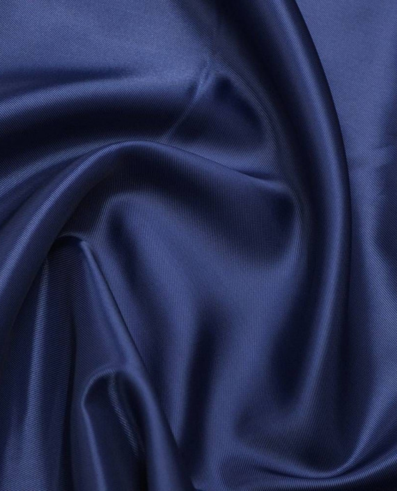 Ткань Подкладочная Вискоза 201 цвет синий картинка