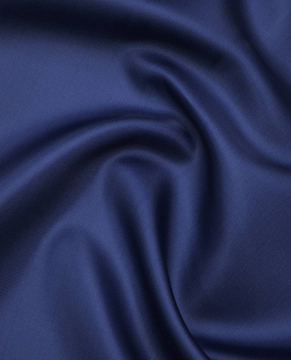 Ткань Подкладочная Вискоза 201 цвет синий картинка 2