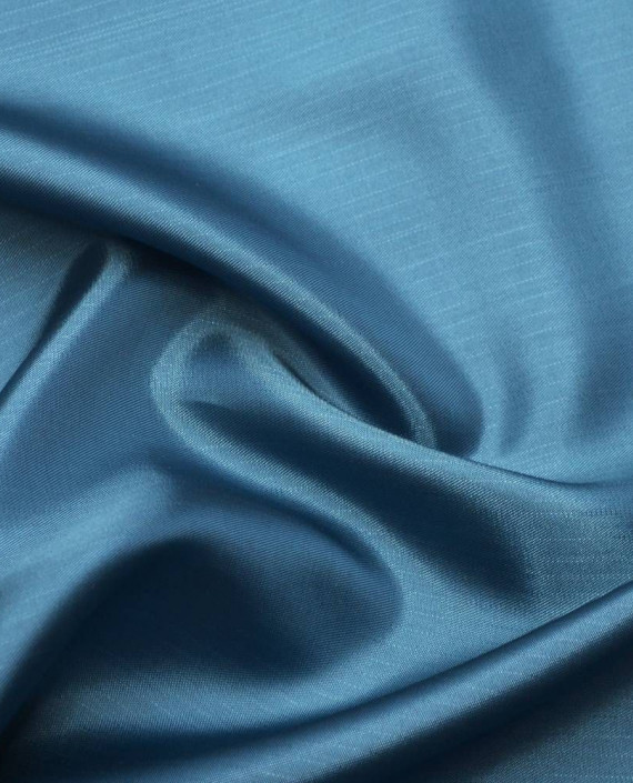 Ткань Подкладочная Вискоза 217 цвет голубой картинка