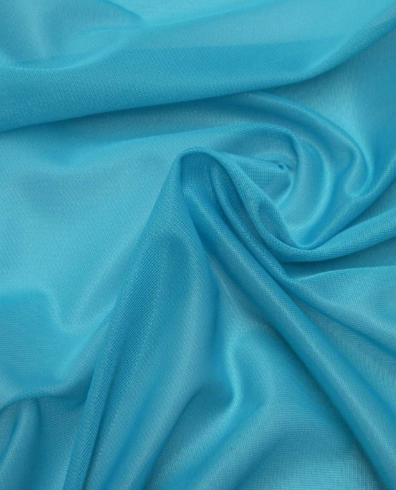 Ткань Подкладочная Полиэстер 221 цвет голубой картинка