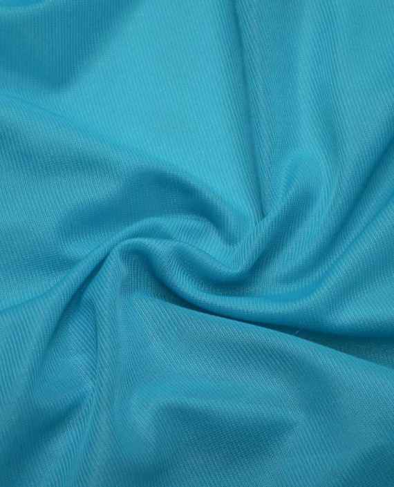 Ткань Подкладочная Полиэстер 221 цвет голубой картинка 2