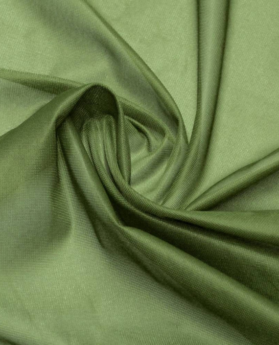 Ткань Подкладочная Полиэстер 223 цвет зеленый картинка