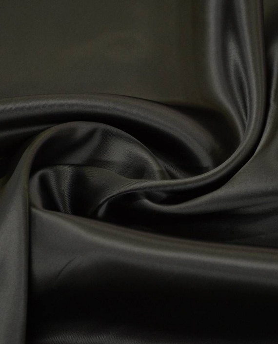 Ткань Подкладочная Вискоза 247 цвет черный картинка