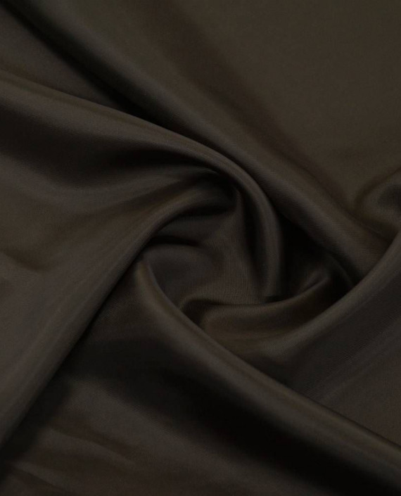 Ткань Подкладочная Вискоза 253 цвет коричневый картинка