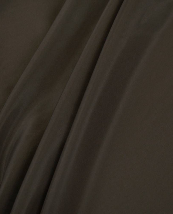 Ткань Подкладочная Вискоза 253 цвет коричневый картинка 1
