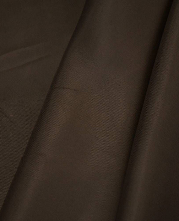Ткань Подкладочная Вискоза 258 цвет коричневый картинка 2