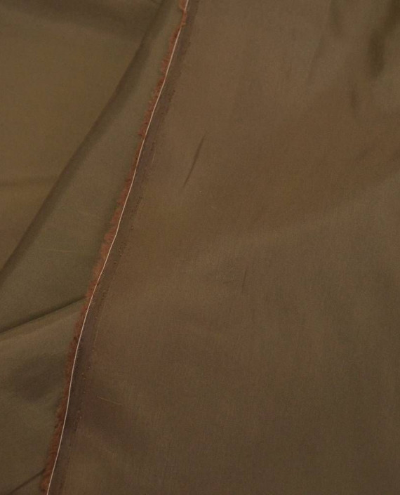 Ткань Подкладочная Вискоза 264 цвет коричневый картинка 2