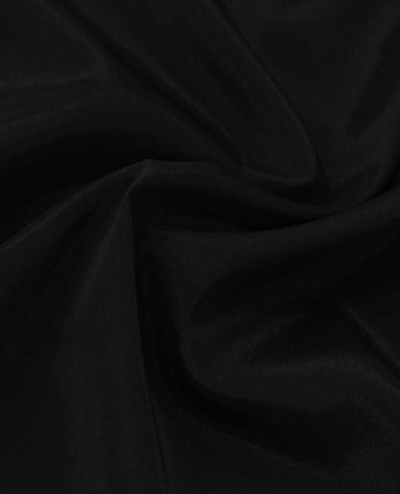 Вискоза подкладочная стрейч 324 цвет черный картинка