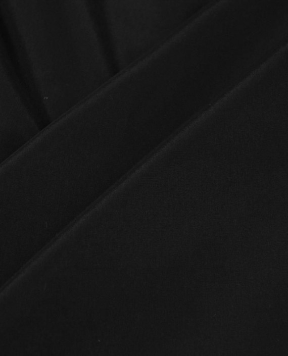 Вискоза подкладочная стрейч 324 цвет черный картинка 2