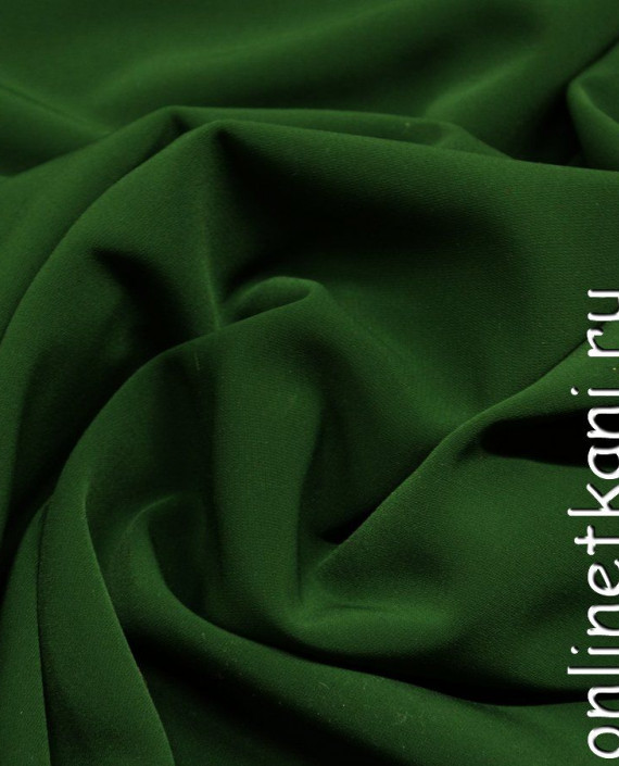 Ткань Костюмная 0175 цвет зеленый картинка 1