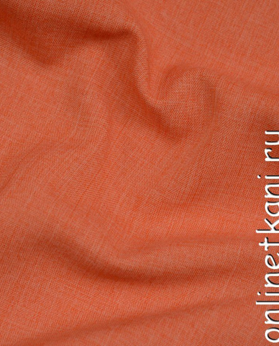 Ткань Костюмная 0248 цвет оранжевый картинка