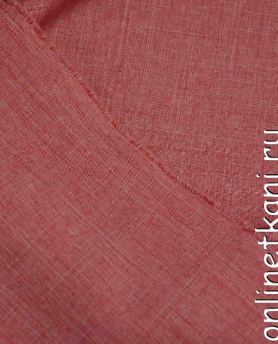 Ткань Костюмная 0252 цвет красный картинка 1