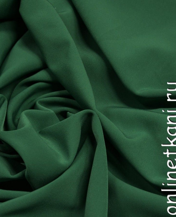 Ткань Костюмная 0265 цвет зеленый картинка 1
