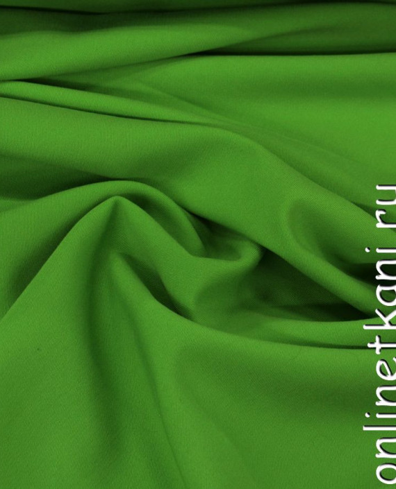 Ткань Костюмная 0285 цвет зеленый картинка