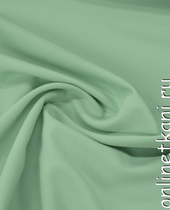 Ткань Костюмная 0302 цвет зеленый картинка