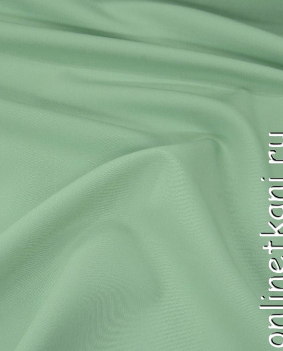 Ткань Костюмная 0302 цвет зеленый картинка 1