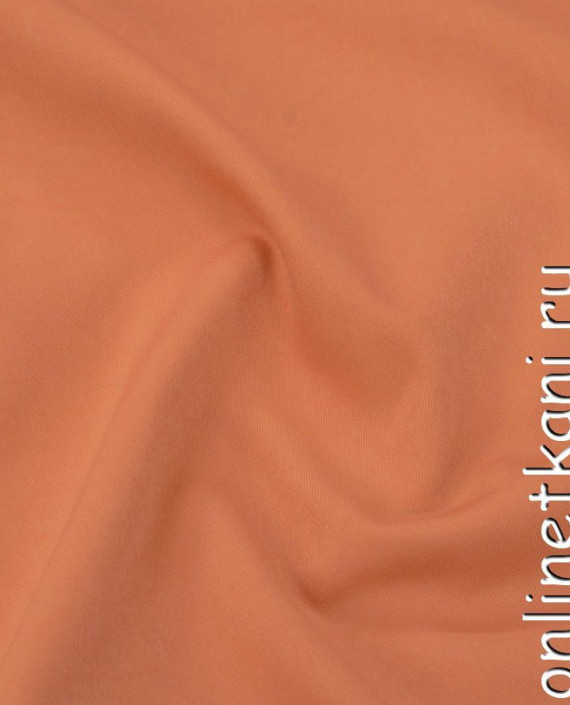 Ткань Костюмная 0303 цвет оранжевый картинка 1