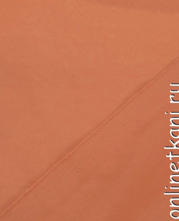 Ткань Костюмная 0303 цвет оранжевый картинка 2