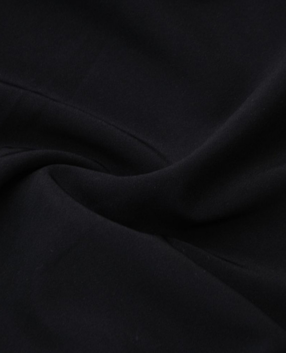 Ткань Костюмная 0350 цвет черный картинка 2
