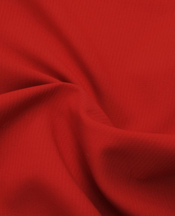 Ткань Костюмная 0369 цвет красный картинка