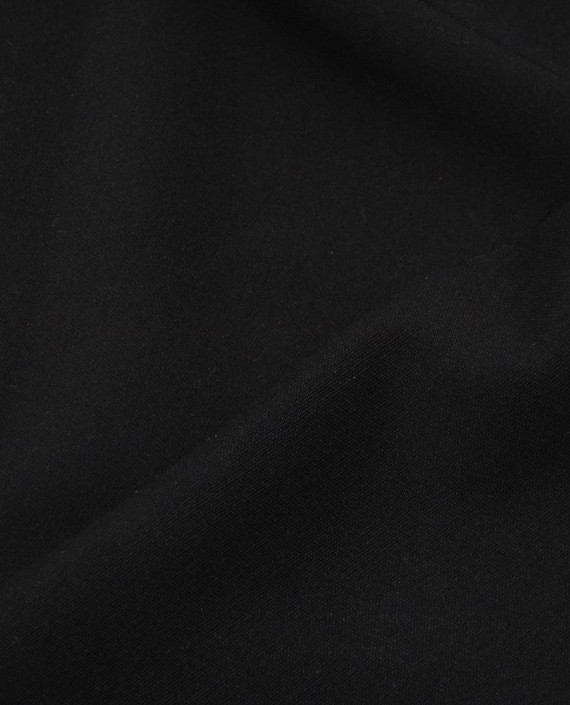 Ткань Костюмная 0382 цвет черный картинка 2