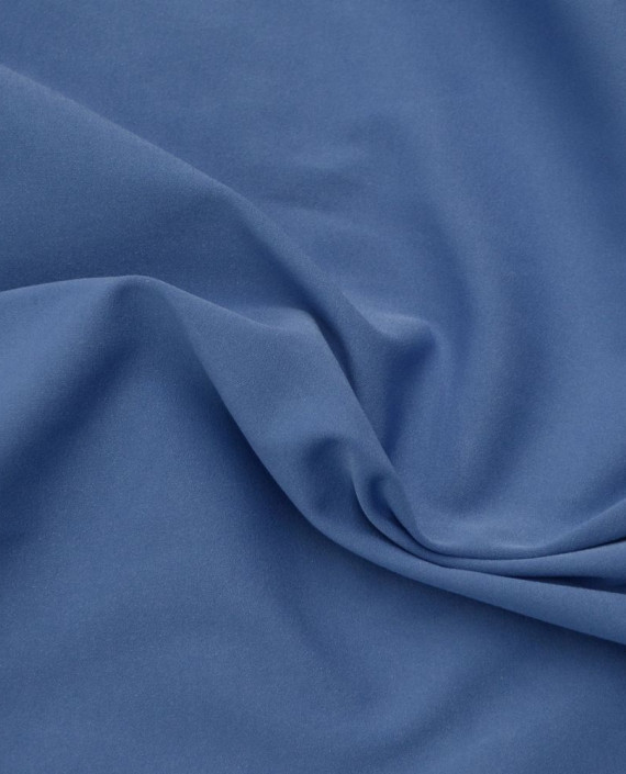 Ткань Костюмная 0388 цвет голубой картинка 1