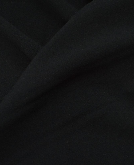 Ткань Костюмная 0390 цвет черный картинка 2
