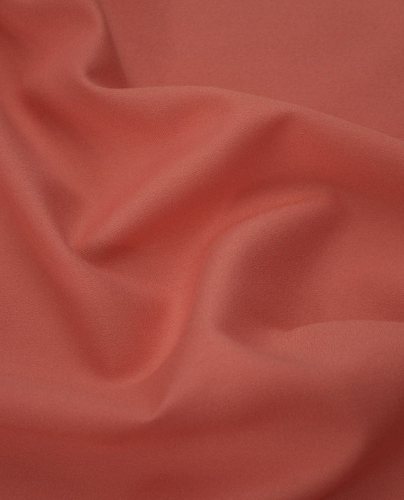 Ткань Креп Плательно-костюмный 0412 цвет красный картинка 1