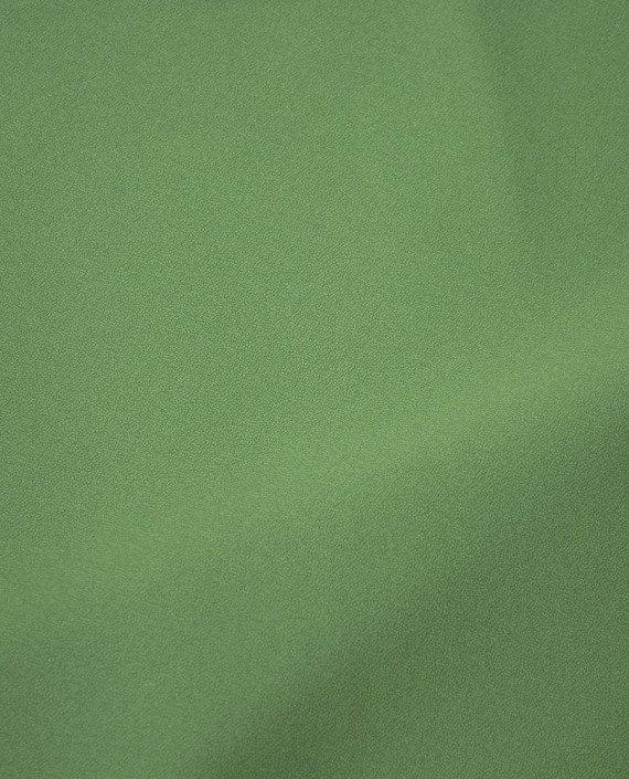 Ткань Креп Плательно-костюмный "Травяной" 0413 цвет зеленый картинка 1