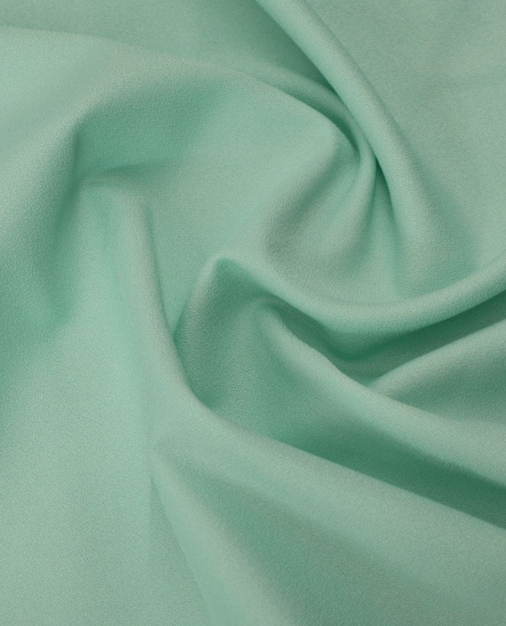 Ткань Креп Плательно-костюмный 0416 цвет зеленый картинка