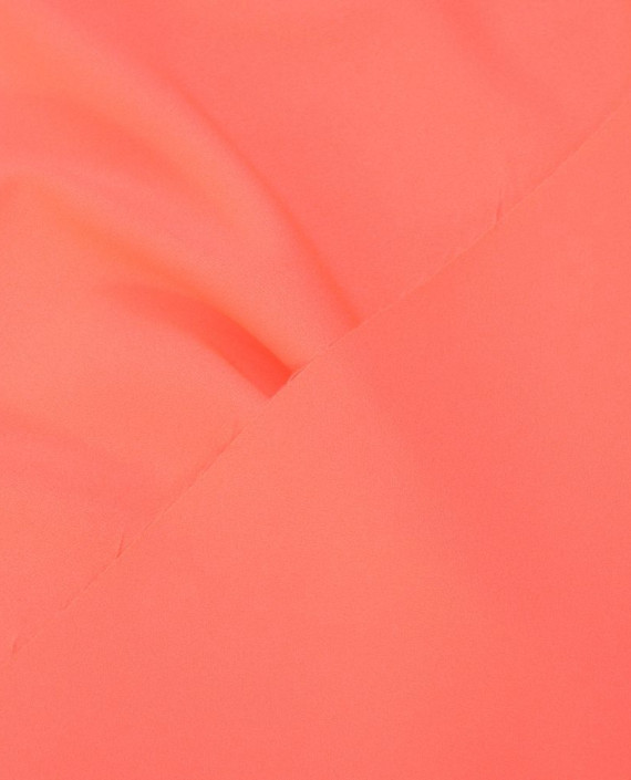 Ткань Креп Плательно-костюмный "Кислотный" 0418 цвет розовый картинка 1