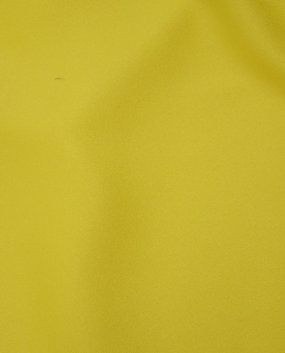 Ткань Креп Плательно-костюмный 0424 цвет желтый картинка 1