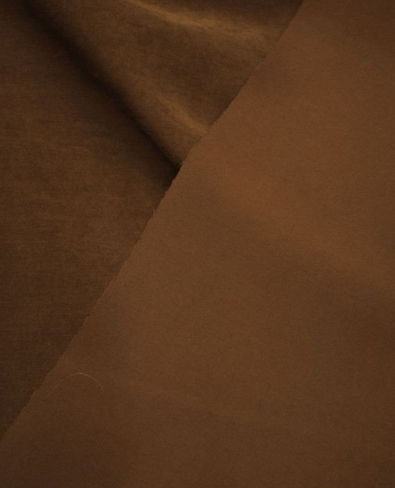 Ткань Костюмно-плательная 0437 цвет коричневый картинка 2