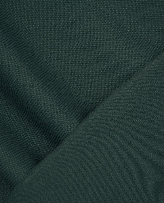 Ткань Костюмная 0442 цвет зеленый картинка 2