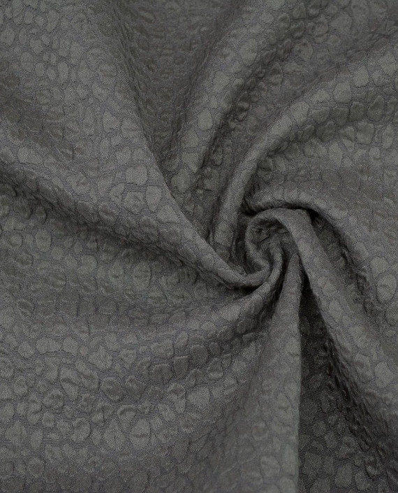 Ткань Рубашечно-костюмная 0494 цвет серый анималистический картинка