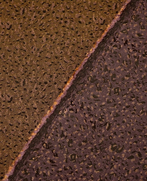 Ткань Костюмная 0505 цвет коричневый леопардовый картинка 1