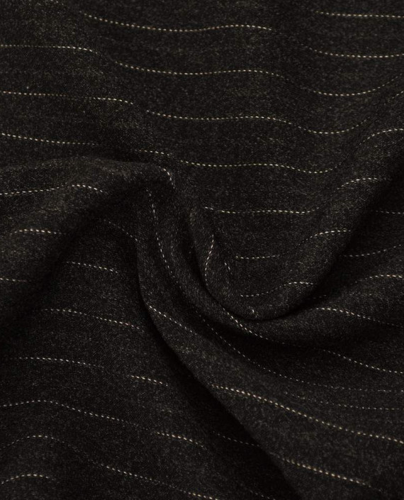 Ткань Костюмная 0532 цвет серый в полоску картинка