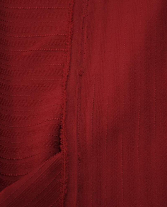 Ткань Костюмная 0536 цвет красный в полоску картинка 1