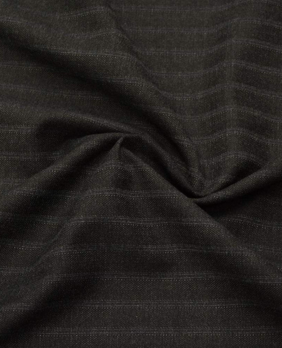 Ткань Костюмная 0552 цвет серый в полоску картинка