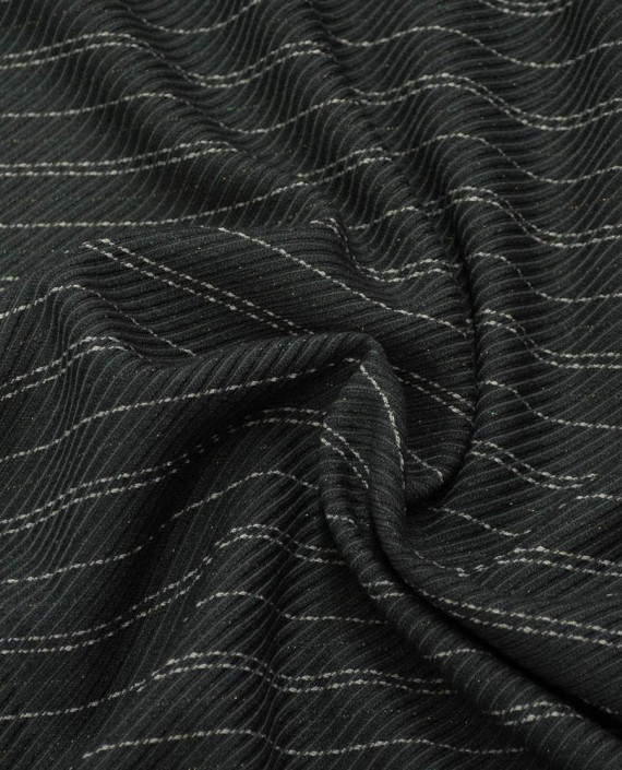 Ткань Костюмная 0557 цвет серый в полоску картинка