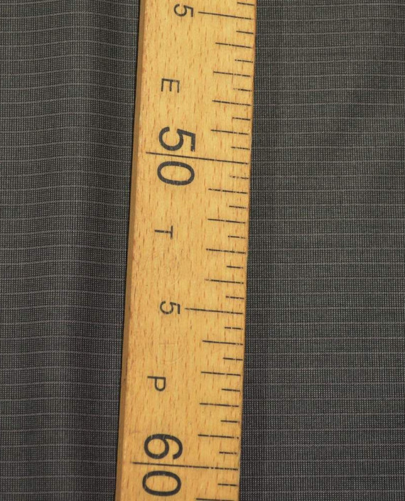 Ткань Костюмно-рубашечная 0582 цвет серый в полоску картинка 2