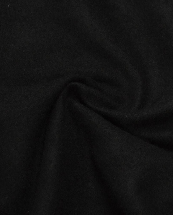 Ткань Костюмно-пальтовая 0590 цвет черный картинка