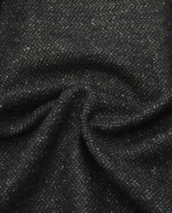 Ткань Костюмно-пальтовая 0592 цвет серый меланж картинка