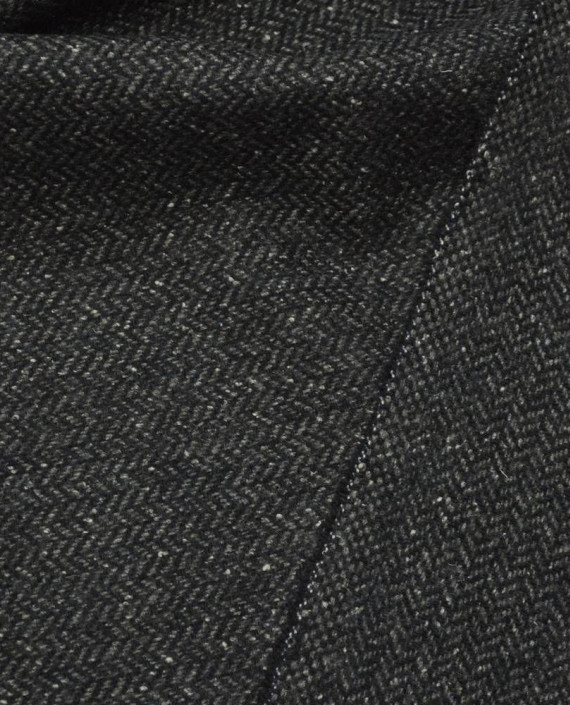 Ткань Костюмно-пальтовая 0592 цвет серый меланж картинка 1