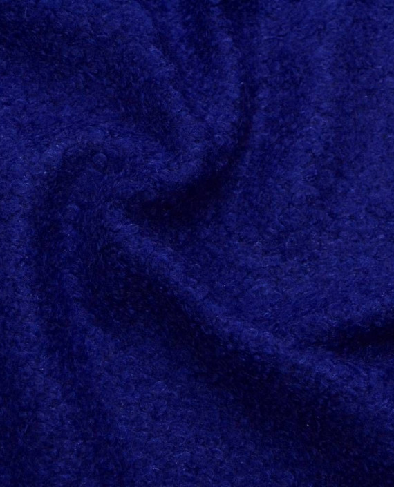 Ткань Пальтовая 0611 цвет синий картинка
