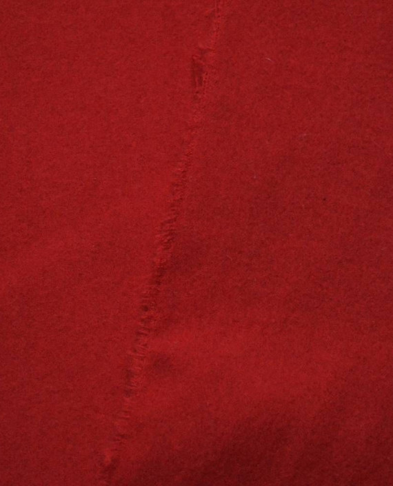 Ткань Пальтовая 0626 цвет красный картинка 2