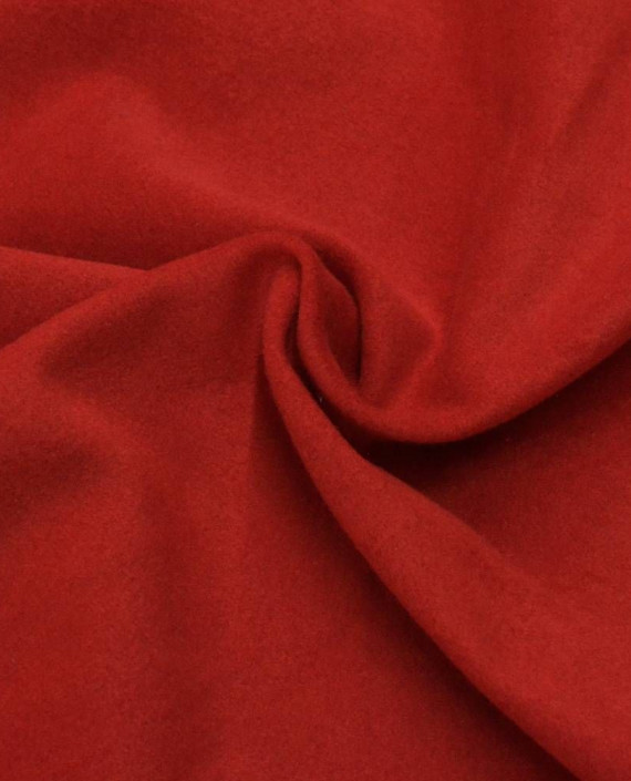 Ткань Пальтовая 0633 цвет красный картинка