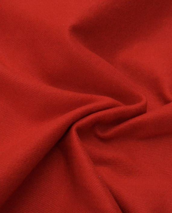 Ткань Пальтовая 0634 цвет красный картинка