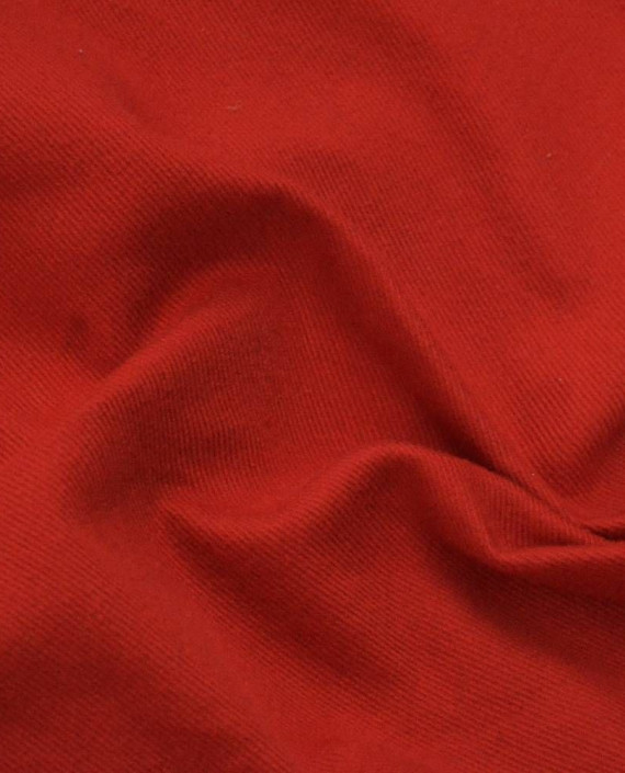Ткань Пальтовая 0634 цвет красный картинка 1