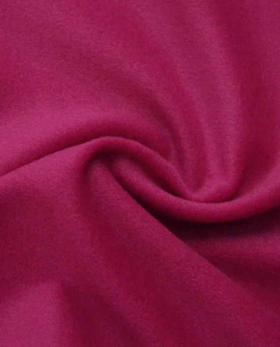 Ткань Пальтовая "Ярко-розовая" 0645 цвет малиновый картинка